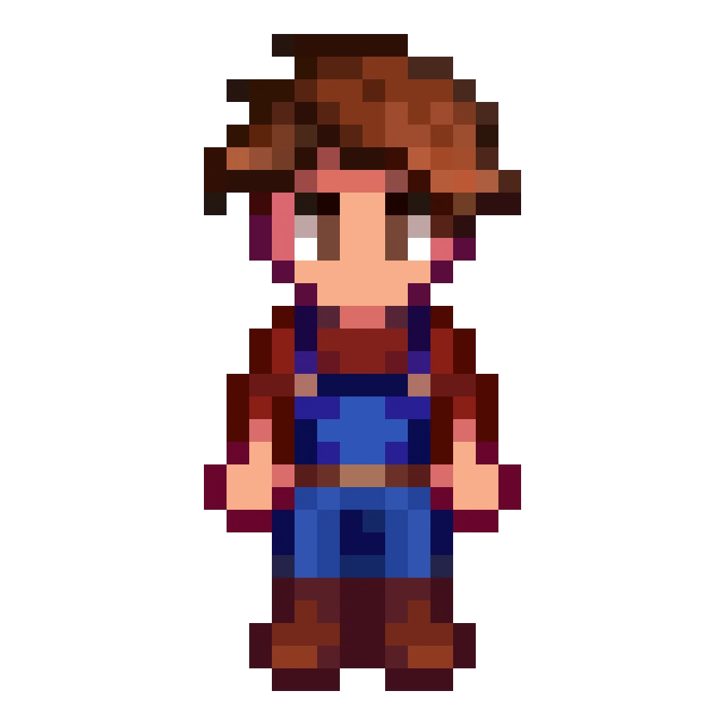 Stardew Valley Default Farmer Model